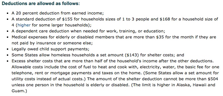 Income Chart For Food Stamps In Tn