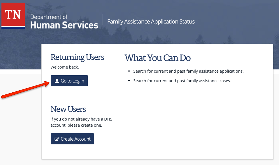 TN Case Connect Login - Tennessee Food Stamps