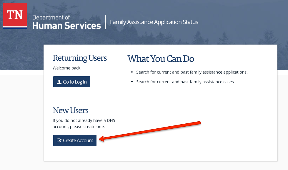 Sign Up For Tennessee Case Connect Account Tennessee Food Stamps Sign Up For Tennessee Case Connect Account Tennessee Food Stamps